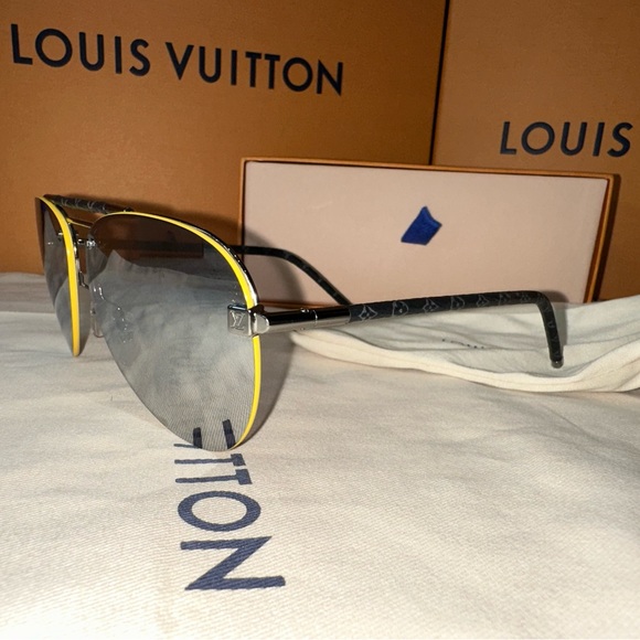 Louis Vuitton Other - Louis Vuitton - Clockwise Monogram Eclipse Canvas - sunglasses